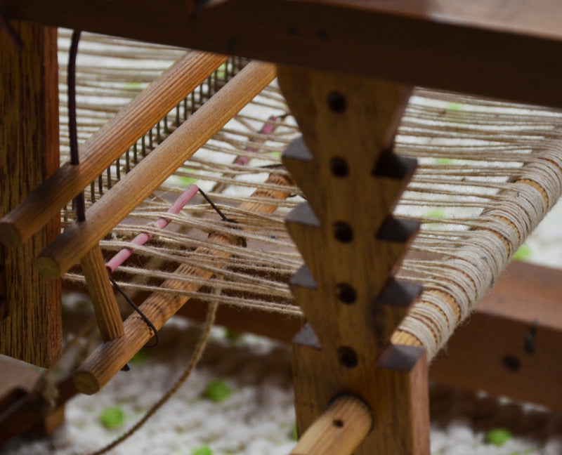 telaio orizzontale tessitura in Sardegna