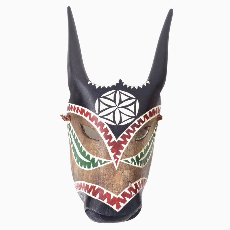Maschera Boes in legno cm 32
