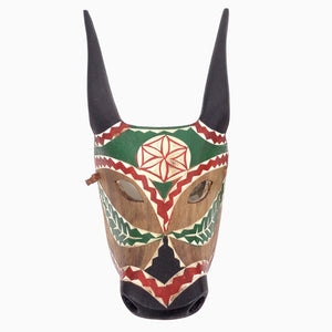 Maschera Boes in legno cm 32
