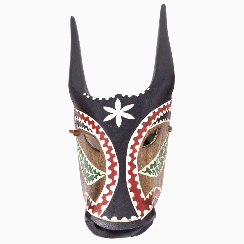 Maschera Boes in legno cm 32