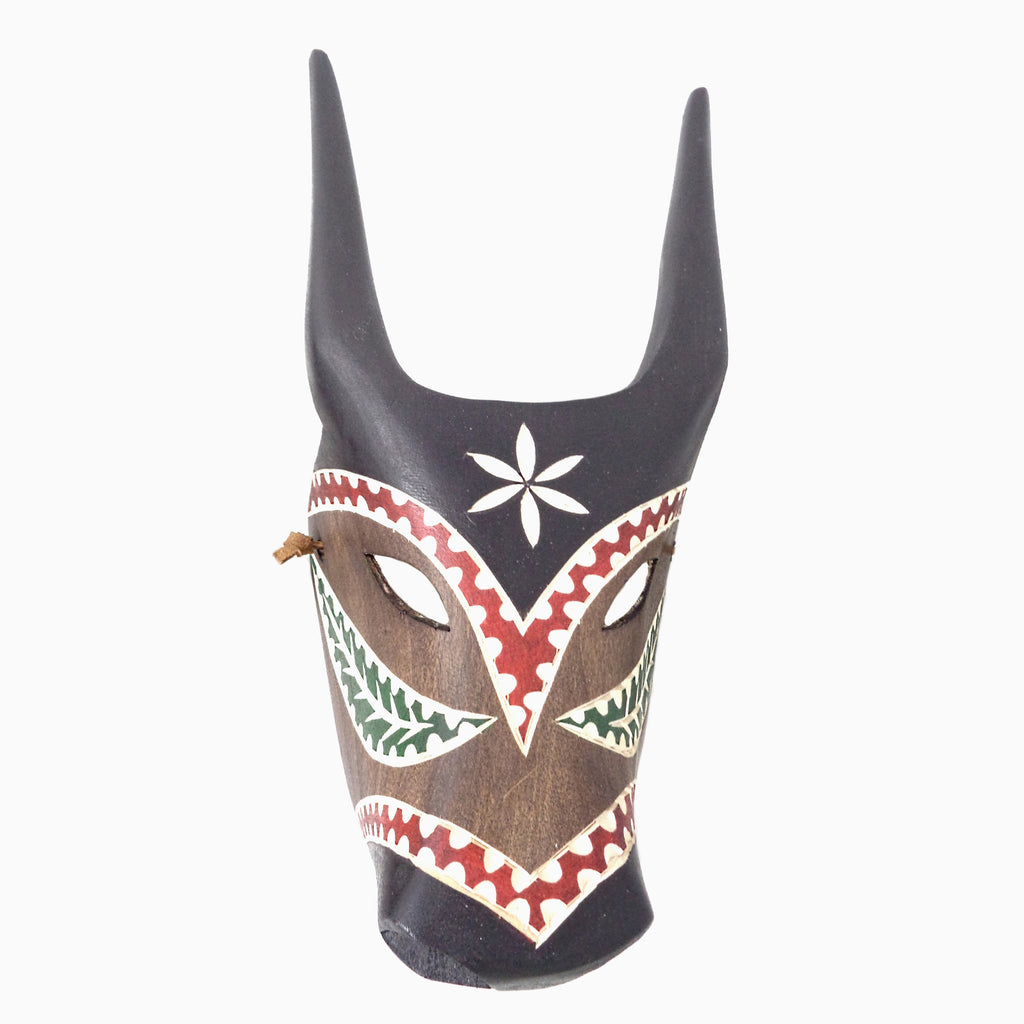 Maschera Boes in legno cm 32