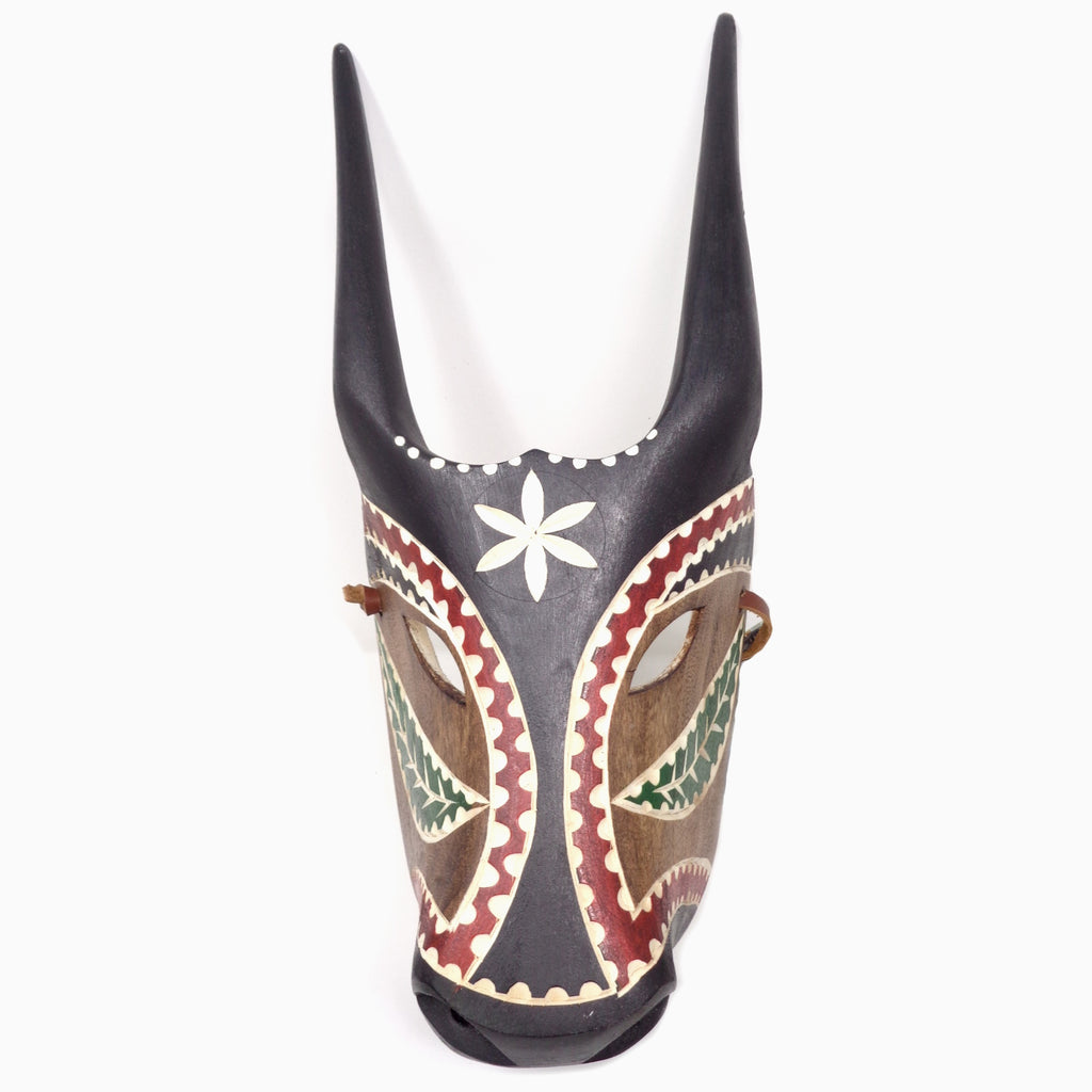 Maschera Boes in legno cm 35