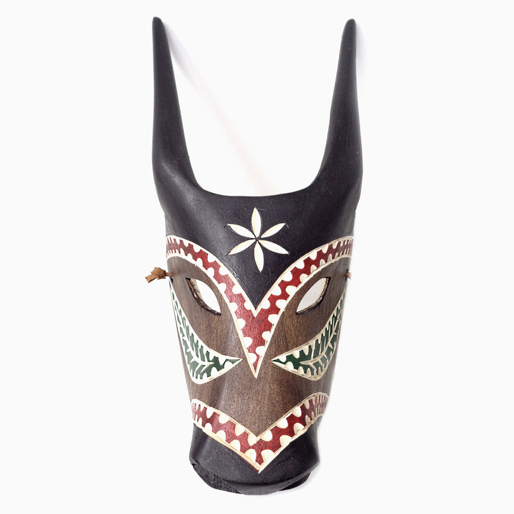 Maschera Boes in legno cm 35