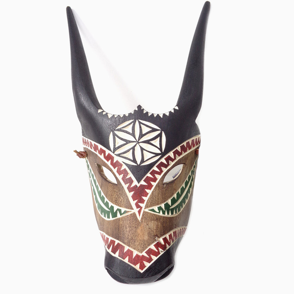 Maschera Boes in legno cm 35