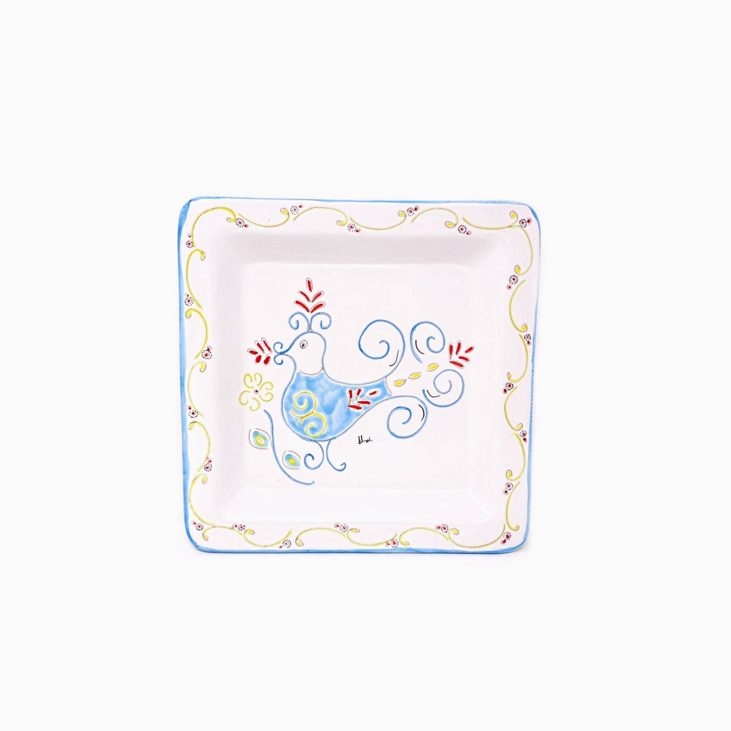 Piatto in ceramica rettangolare cm - art 125
