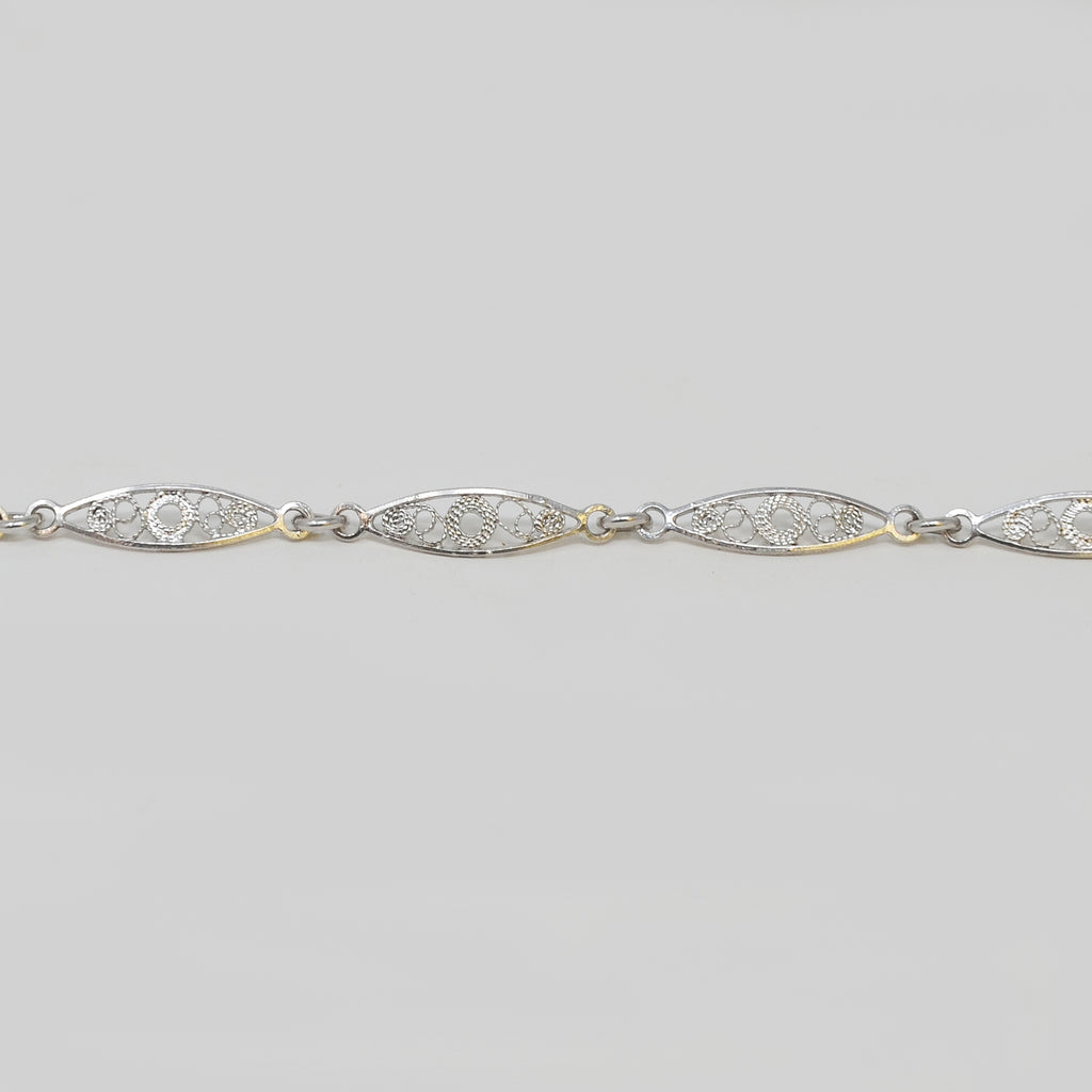 Bracciale In Filigrana Motivo "Spicchio"