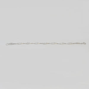 Bracciale In Filigrana Motivo "Spicchio"