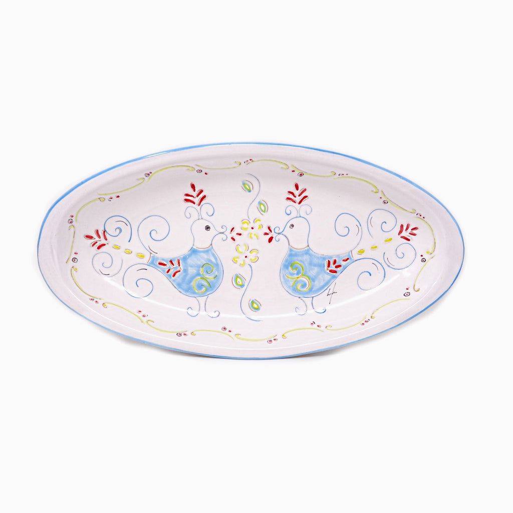 Vassoio in ceramica per il pesce- art 105
