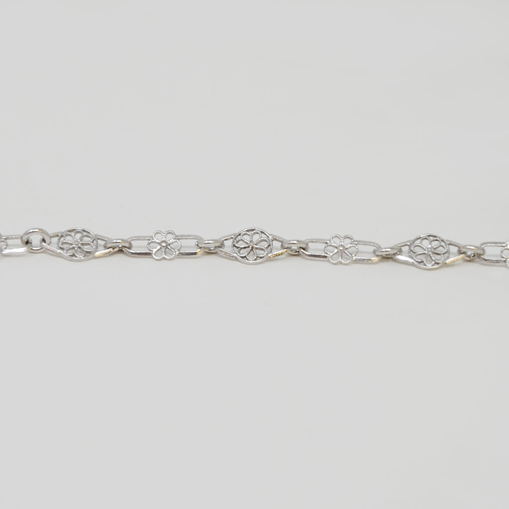 Bracciale In Filigrana Motivo Fiori idee regalo dalla Sardegna
