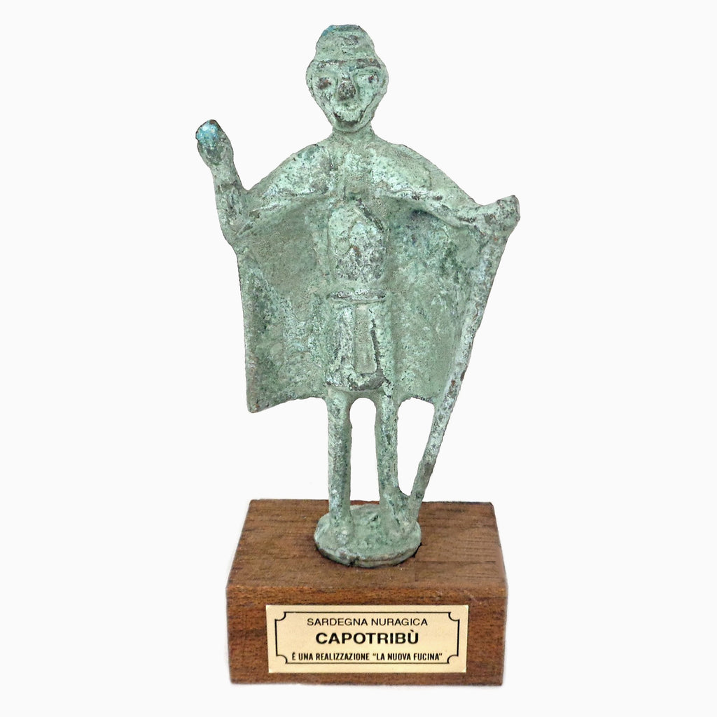 Bronzetto nuragico capotribù