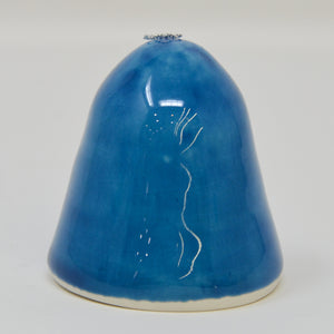 Capanna sarda in Ceramica con Presepe Blu tl467