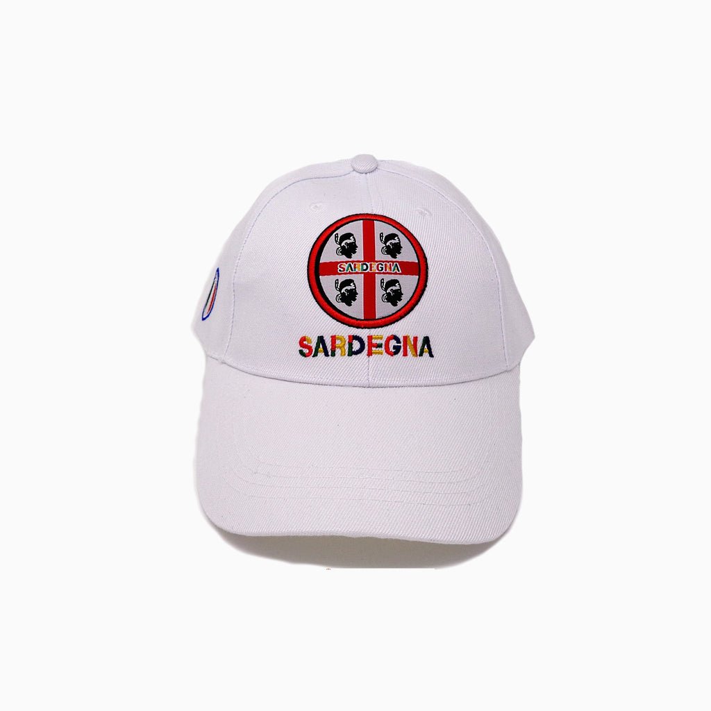 Cappellino Sardegna 4 mori ricamato