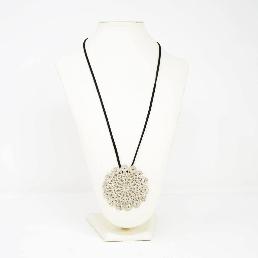 bellissimo ciondolo collana in argento artigianato sardo