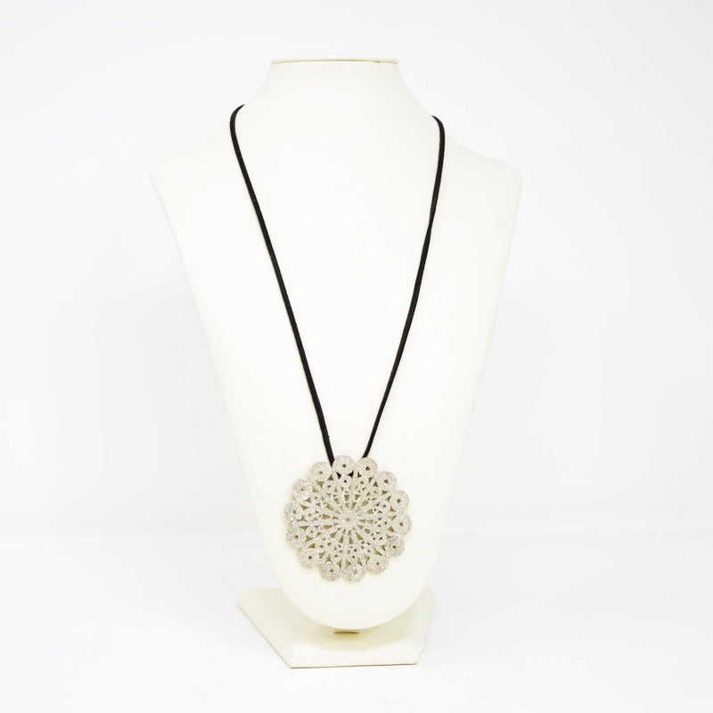 bellissimo ciondolo collana in argento artigianato sardo