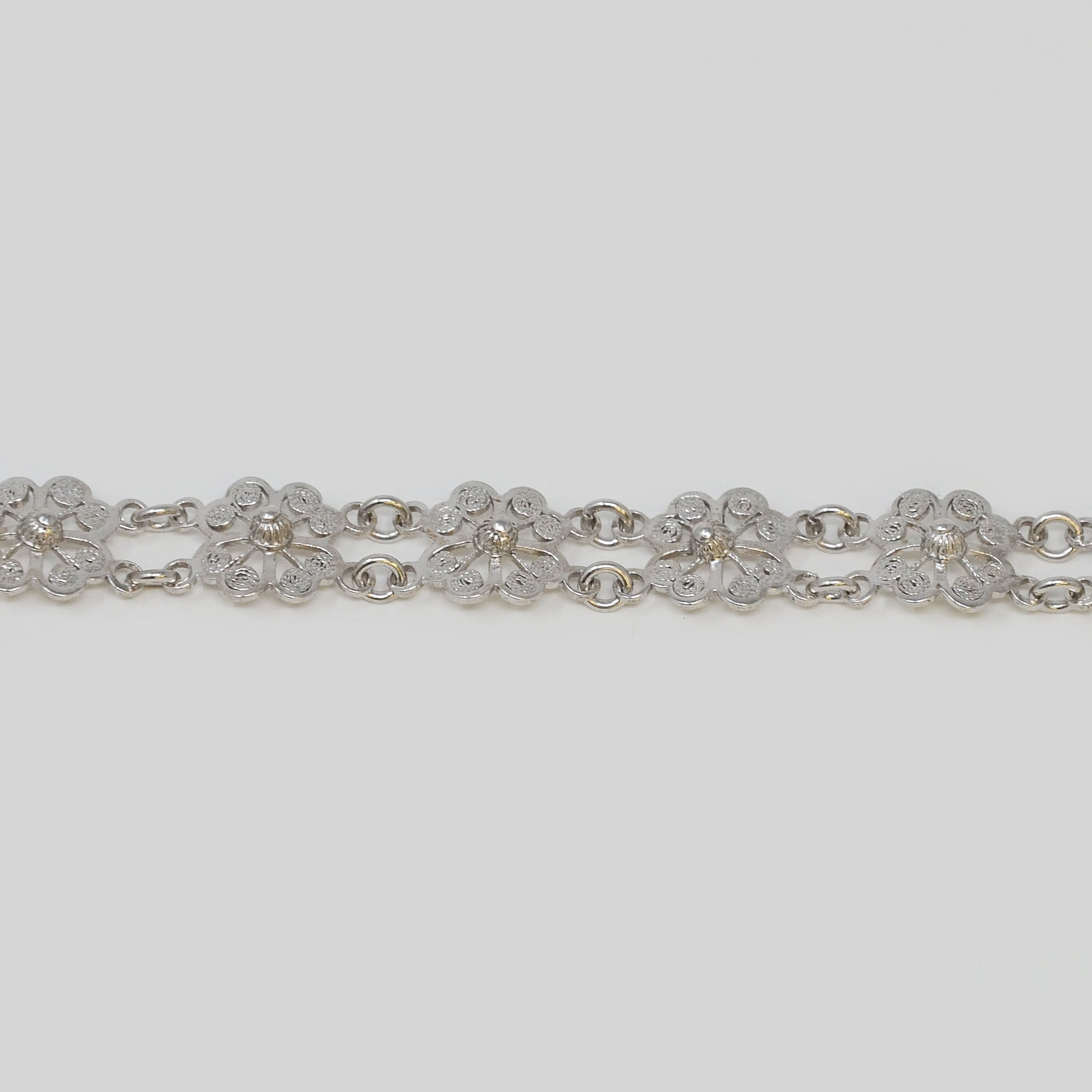 Bracciale donna argento 925 Fede Speranza Carità lavorazione filigrana Bracciale donna argento 925 Fede Speranza Carità lavorazione filigrana