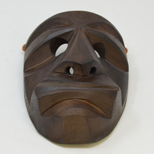 Maschera sarda in legno