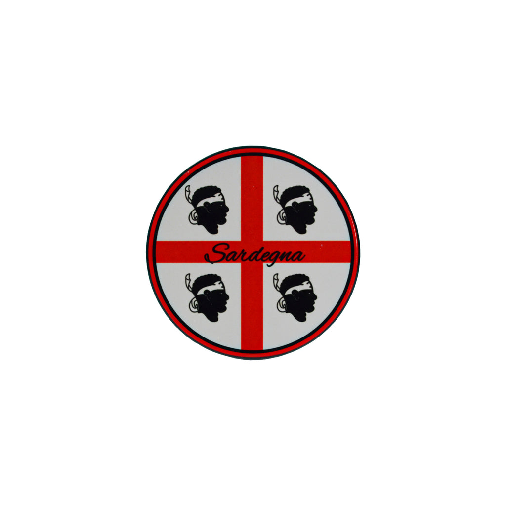 Sottobicchiere in Ceramica 4 Mori - Sardegna