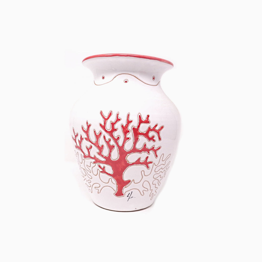 Vaso in ceramica artigianale sarda